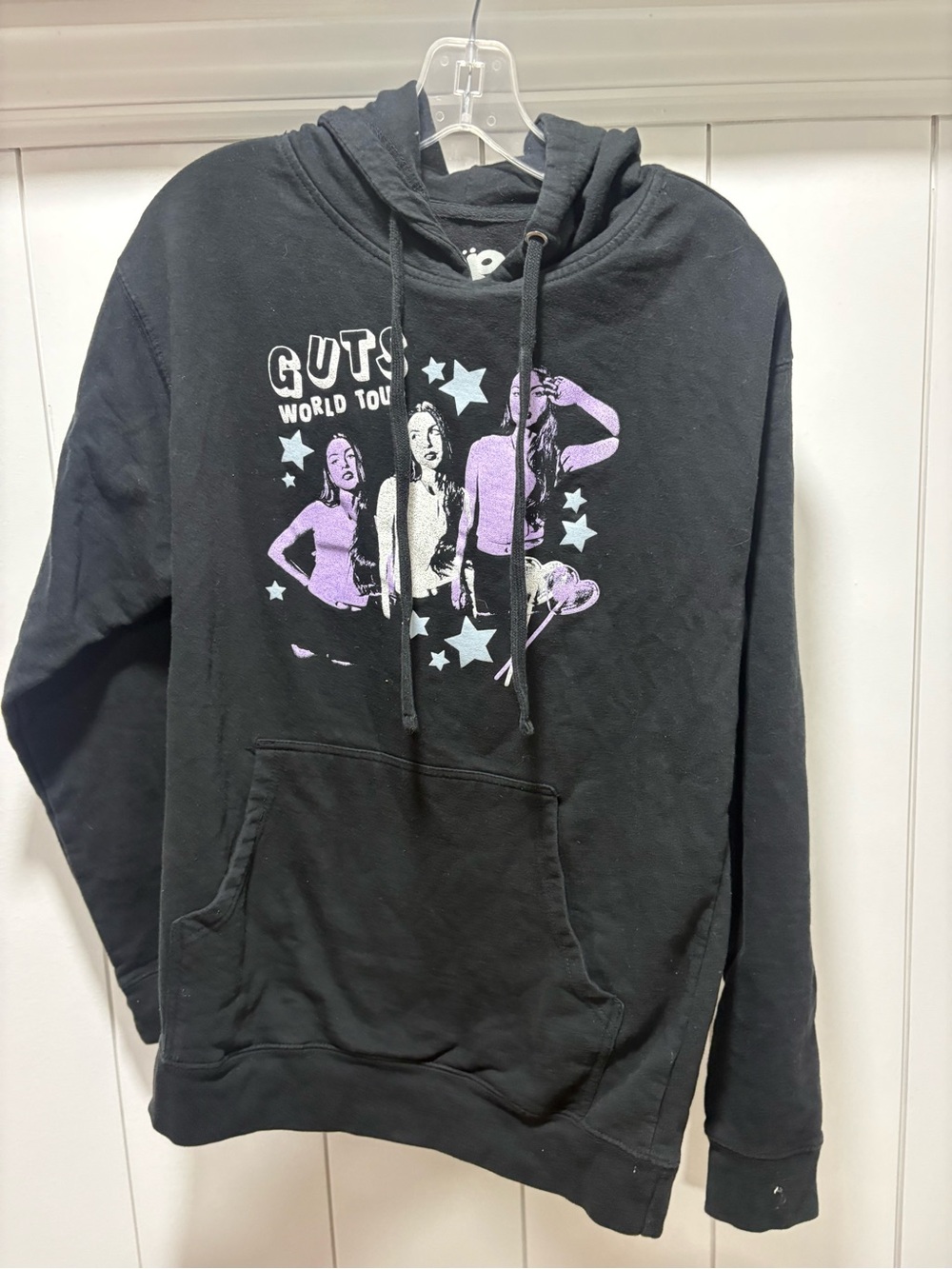 Olivia Rodrigo GUTS World Tour Medium Graphic Hoodie Spill Ur Guts Tour concert